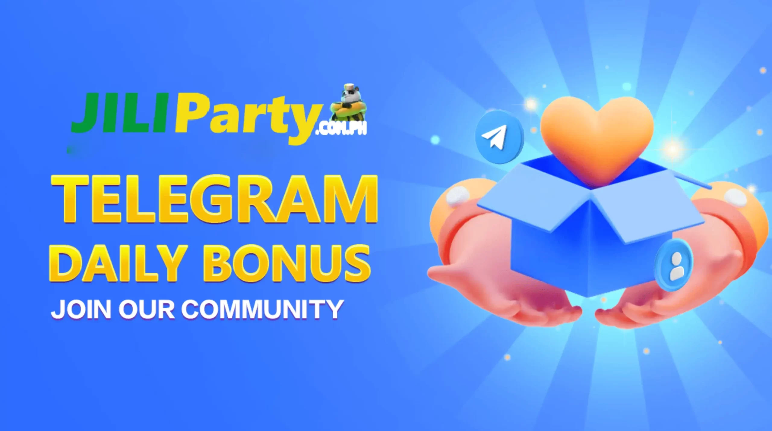 jiliparty telegram banner